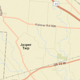 Jasper Mills Ohio Street Map