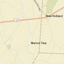 West Holland Ohio Street Map