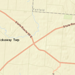 Meade Ohio Street Map