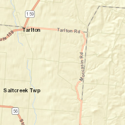 Tarlton Ohio Street Map