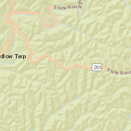 Hohman Ohio Street Map