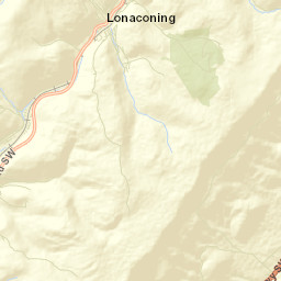 Lonaconing Street Map