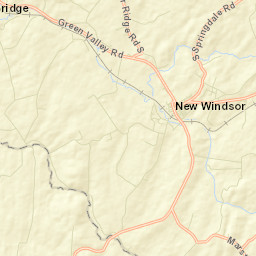 New Windsor Street Map