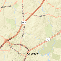 Aberdeen Street Map