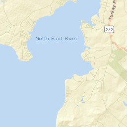 Cecil County Street Map