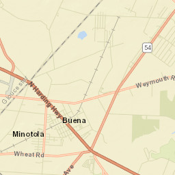 Buena Street Map