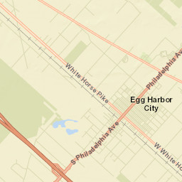 Egg Harbor City Street Map