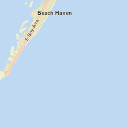 Beach Haven Street Map