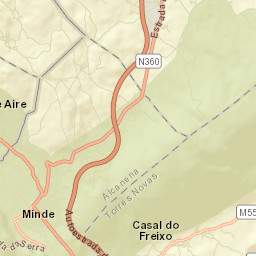 Minde Street Map