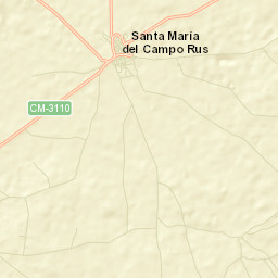 Santa María del Campo Rus Street Map