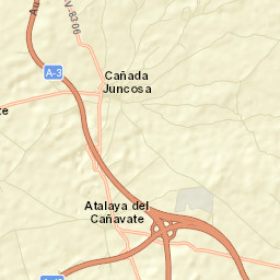 Atalaya del Cañavate Street Map