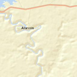 Alarcón Street Map