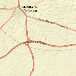 Motilla del Palancar Street Map