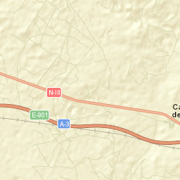 Castillejo de Iniesta Street Map