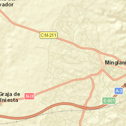 Graja de Iniesta Street Map