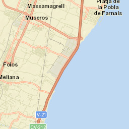 Albalat dels Sorells Street Map