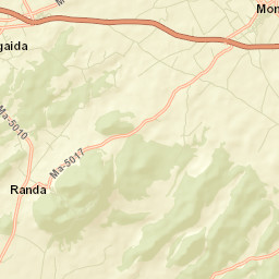Montuïri Street Map