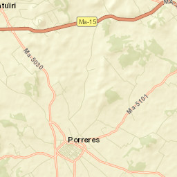 Porreres Street Map