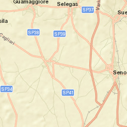 Selegas Street Map