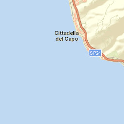 Cittadella del Capo Street Map