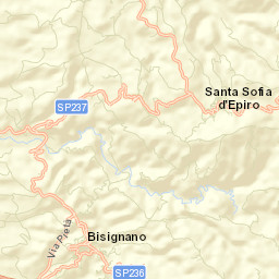Bisignano Street Map
