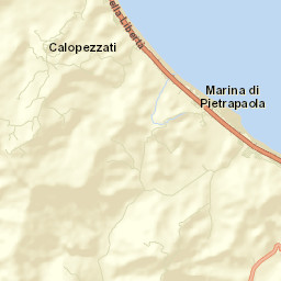 Caloppezzati Street Map