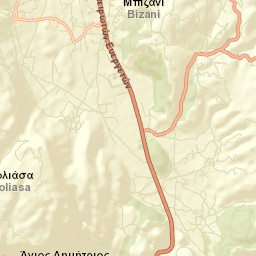 Agía Kyriakí Street Map