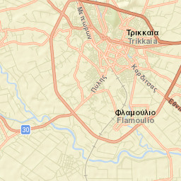 Pyrgetós Street Map