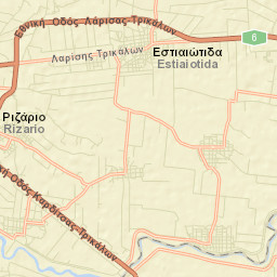 Megalochóri Street Map