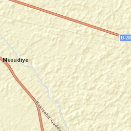 Mahmudiye İlçesi Street Map