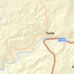 Tutak İlçesi Street Map