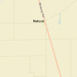 Nelson California Street Map