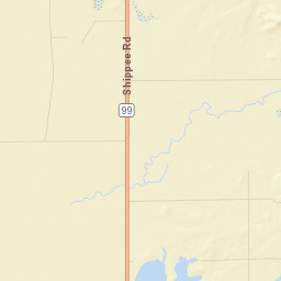 Shippee California Street Map