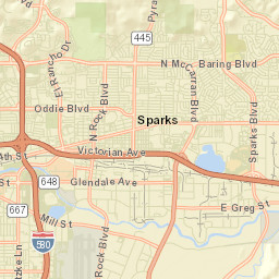3166 Arneson Lane, Sparks, NV 89431 Street Map