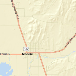 Moroni Street Map