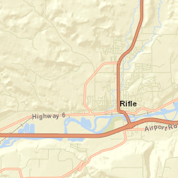 12-98 County Road 244, Rifle, CO 81650 Street Map