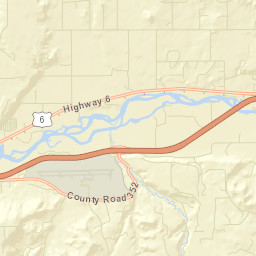 Antlers Colorado Street Map