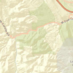 10890 West Deer Creek Canyon Road, Littleton Street Map