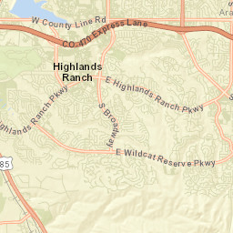 Kistler Park Colorado Street Map