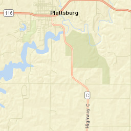 Plattsburg Street Map