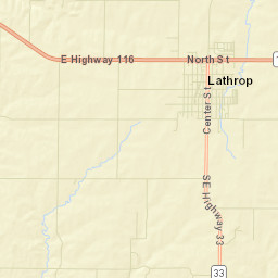 Lathrop Street Map