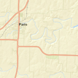 Paris Street Map