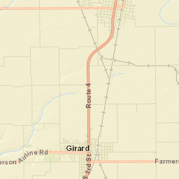 Virden Street Map