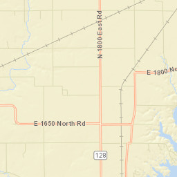 1860 North Road, Shelbyville, IL 62565, USA Street Map