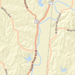 Morgan County Street Map