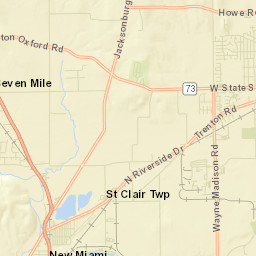 Williamsdale Ohio Street Map