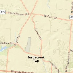 Red Lion Ohio Street Map