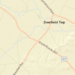 Greenland Ohio Street Map