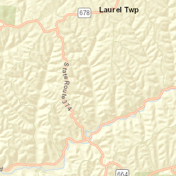 Gibisonville Ohio Street Map