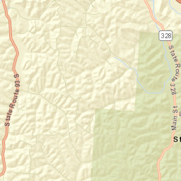 Union Furnace Ohio Street Map